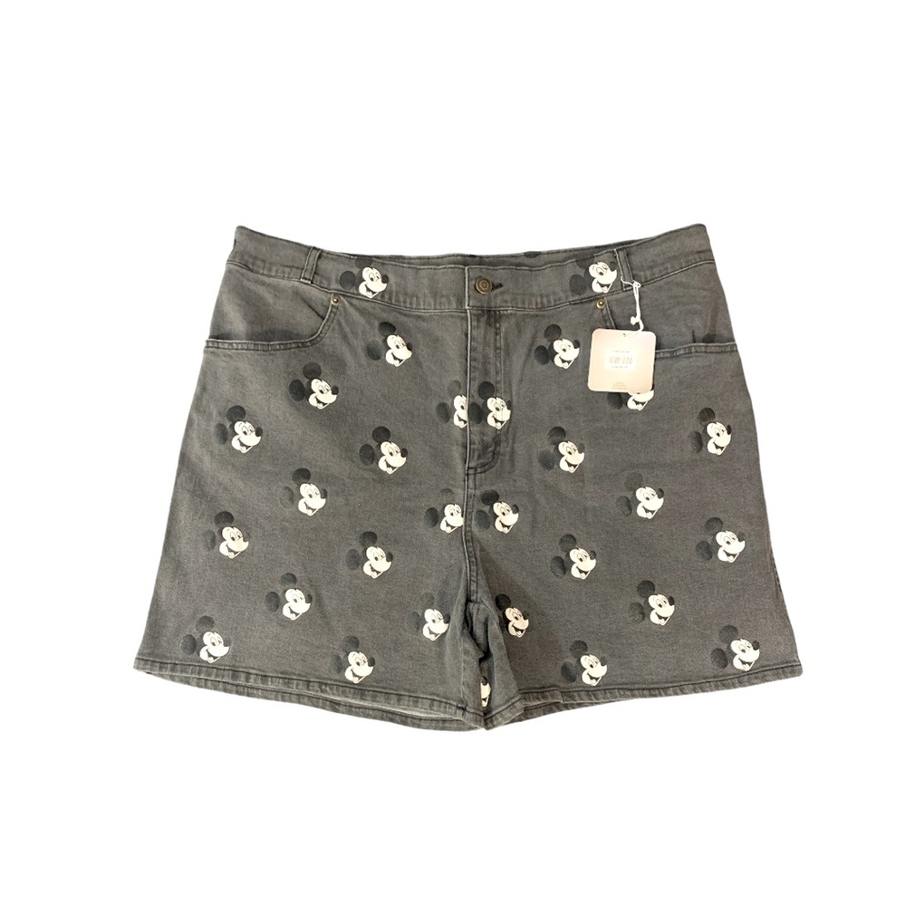 Disney Gray Mickey Mouse Women’s Shorts